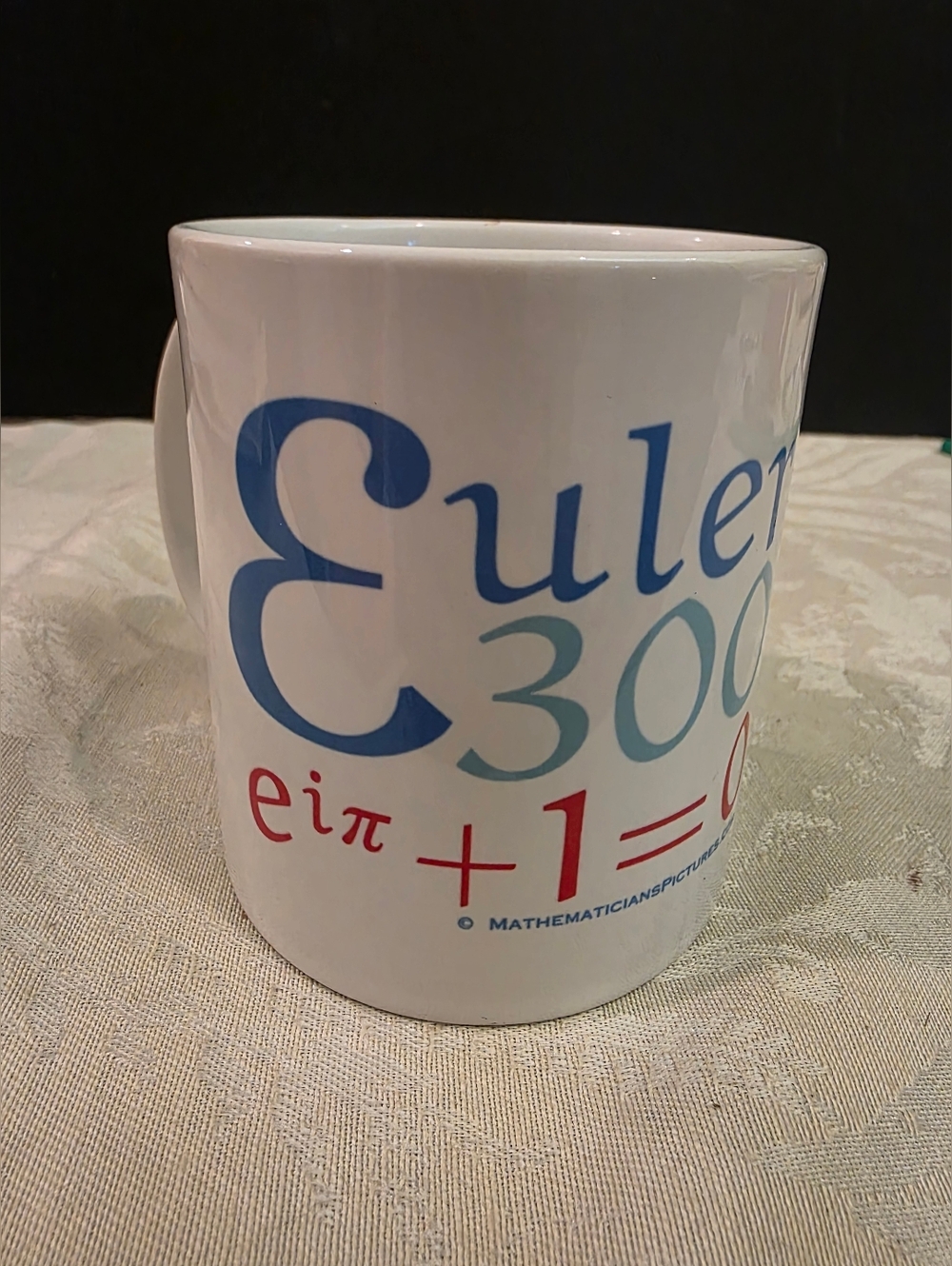 Euler's Identity Mug-"Most Beautiful Equation In Mathematics" 12 Oz Ceramic Mug